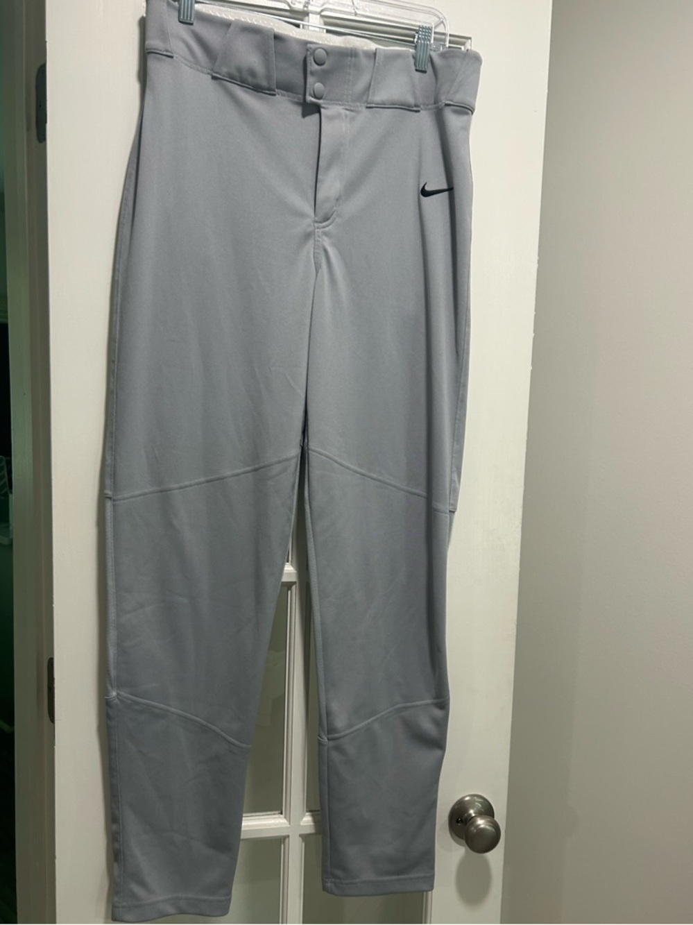 Nike Men’s Grey Performance Baseball Pants Medium